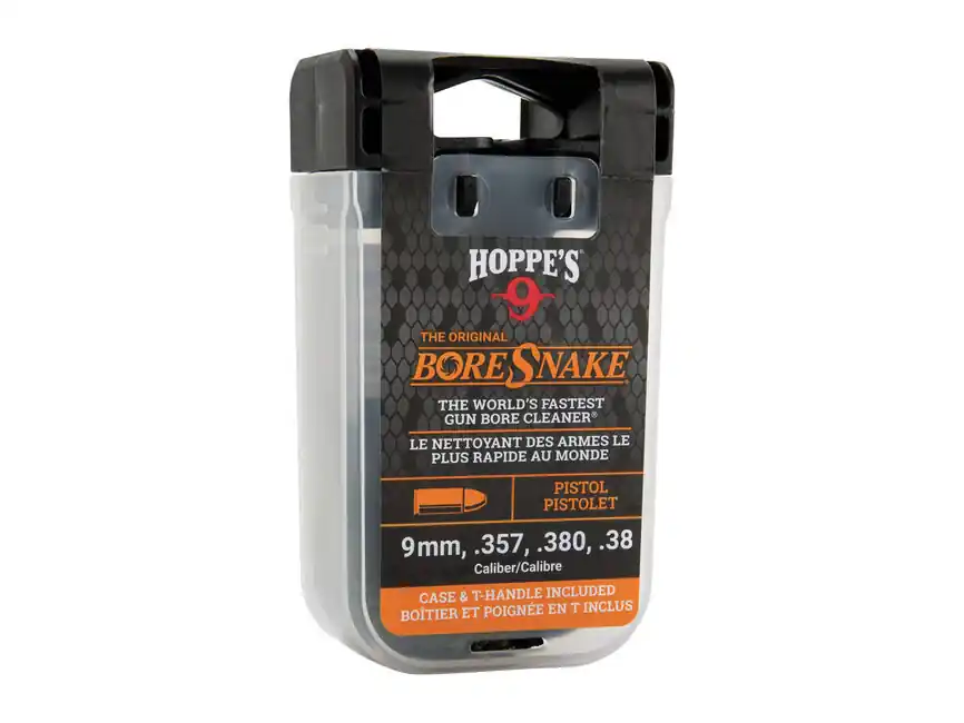 Dokud Zásoby Vydrží Čistící řada Hoppe‘s BoreSnake Den Pistol cal. 9mm/.357/.380/.38