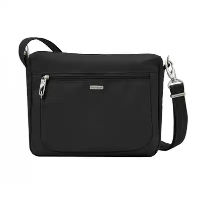 Taška přes rameno Travelon Anti-theft Black Crossbody Classic Must-Have