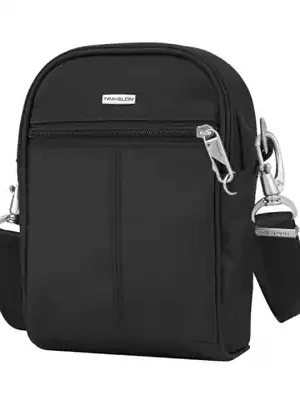 Taška přes rameno Travelon Anti-Theft Black Classic Tour Bag Značkový