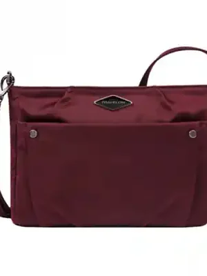 Taška přes rameno Travelon Anti-Theft Brown Crossbody Parkview Small Časově Omezené