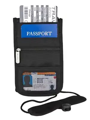 Pouzdro na opasek Travelon Classic Deluxe RFID Cenově Výhodný