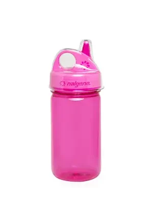 Dětská láhev na vodu Nalgene Grip-n-Gulp Sustain 0,35 l růžová Bezpečná Platba