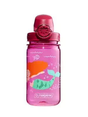 Dětská láhev na vodu Nalgene Grip-n-Gulp Sustain 0,35 L růžová mořská panna Cenový Hit