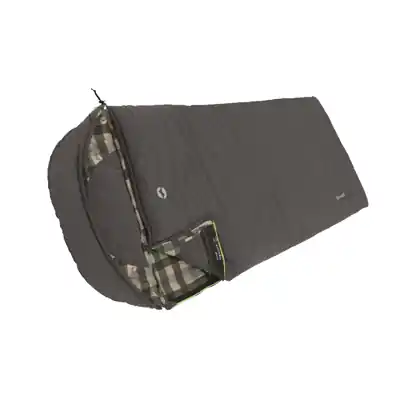Vysoce Kvalitní Outwell Spací pytel Camper Standard, zip vpravo