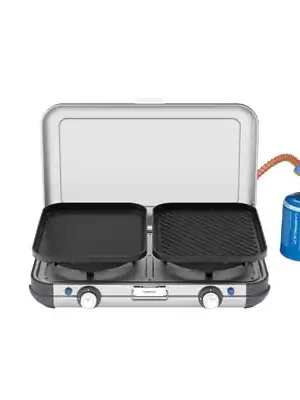 Plynový vařič a gril Campingaz v jednom Speciální Cena