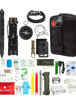 Aktuální DRAGOWA Tactical lékárnička Fjord, černá