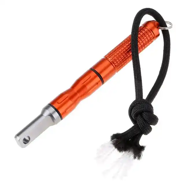 Akční Cena DRAGOWA Tactical Redflame kapesní voděodolná hořčíková tužka, oranžová