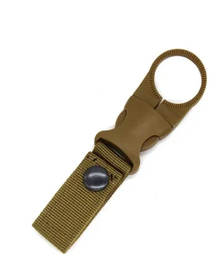 Aktuální DRAGOWA Taktické turistické nylonové pouzdro na láhev s karabinou Oasis, khaki