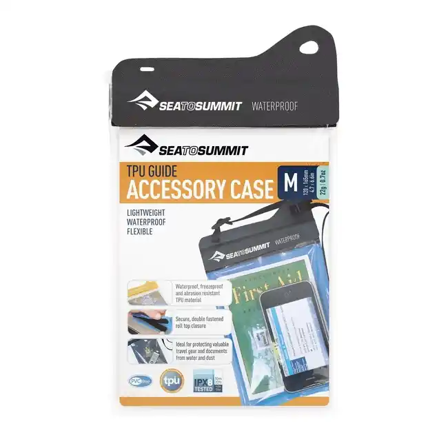 SEA to Summit Cestovní pouzdro TPU Guide, Medium, Black Nízká Cena