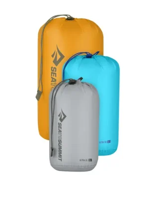 Vysoce Kvalitní SEA to Summit Sada vodotěsných vaků Ultra-Sil, 3, 5, 8 l, různobarevné provedení
