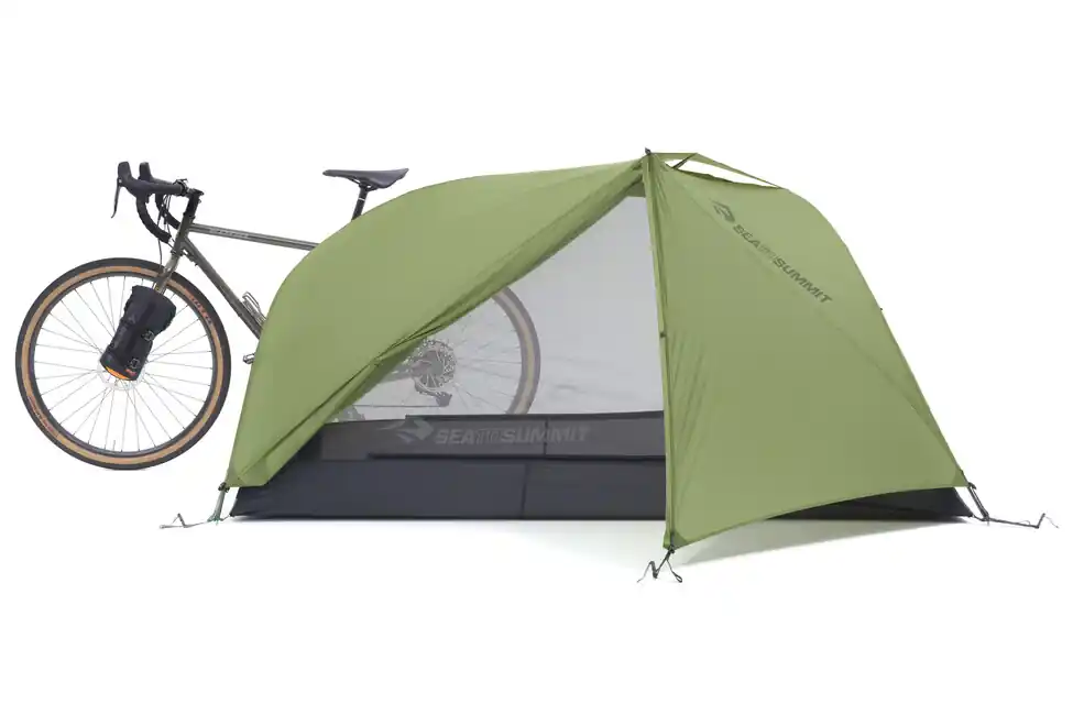 SEA to Summit Telos TR2 Bikepack stan, zelený Akční Nabídka