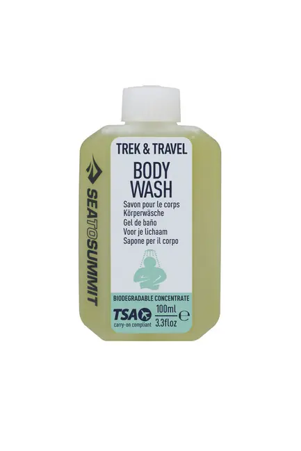 Výprodej SEA to Summit Tekuté mycí mléko Trek & Travel, 100 ml, SEA Mist green