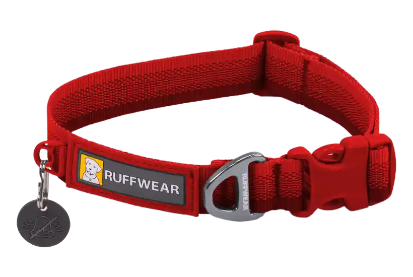 Sezónní Sleva Obojek Ruffwear Front Range, red canyon