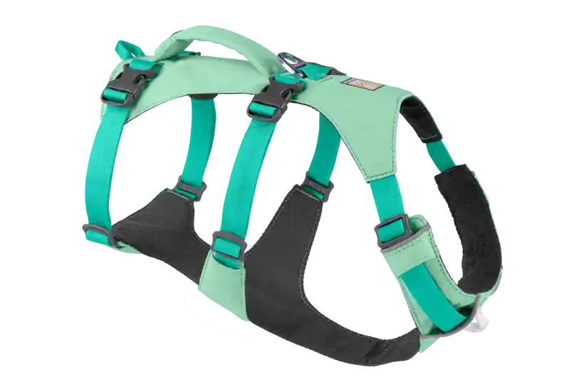 Sezónní Sleva Postroj Ruffwear Flagline, sage green