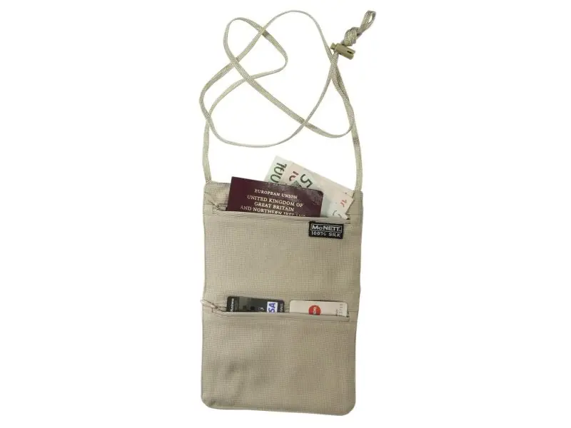 Cestovní pouzdro na krk Gear Aid Silk Neck Safety Finální Výprodej