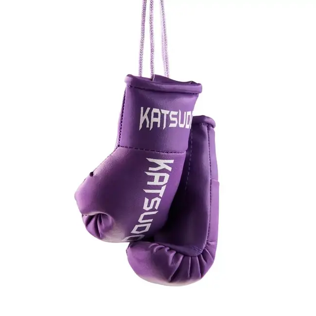 Víkendová Akce Miniaturní boxerské rukavice Katsudo, fialové