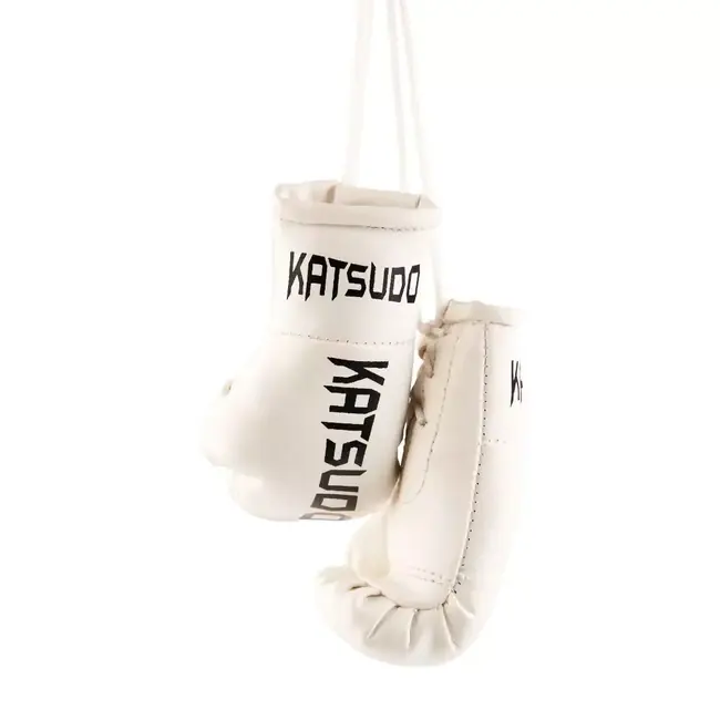 Pouze Dnes Miniaturní boxerské rukavice Katsudo, bílé