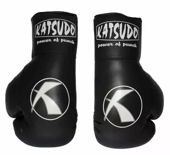 Boxerské rukavice Katsudo Jumbo, černé Rychlé Dodání