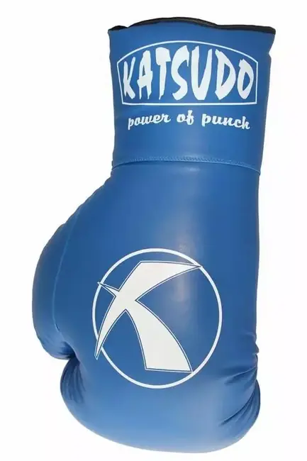 Boxerské rukavice Katsudo Jumbo, modré Pouze Dnes