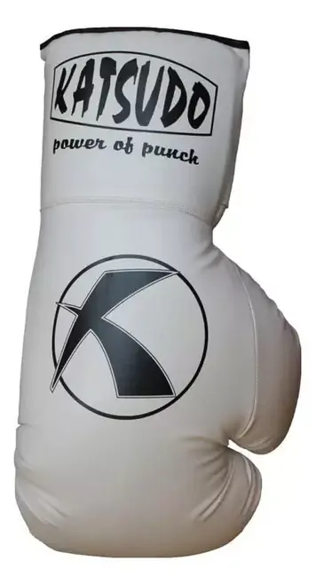 Boxerské rukavice Katsudo Jumbo, bílé Pouze Dnes
