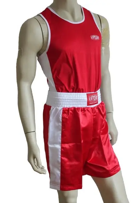 Koupit Online Boxerský set tílka a šortek Katsudo, červený