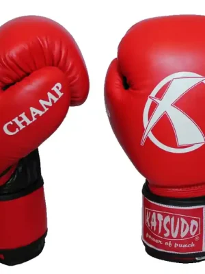Poslední Šance Boxerské rukavice Katsudo Champion IV, červené
