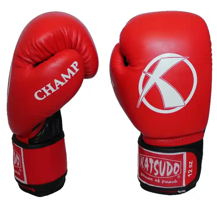 Poslední Šance Boxerské rukavice Katsudo Champion IV, červené