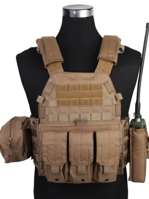 Emersongear Nosič desek LBT6094A se 3 kapsami, coyote 500D Cenově Výhodný