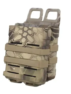 Emersongear Plastové pouzdro na dva zásobníky Fast Mag Friction Gen 3, Highlander camo Akční Cena