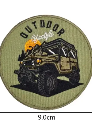 WARAGOD Vyšívaná nášivka Outdoor Lifestyle Pouze Dnes