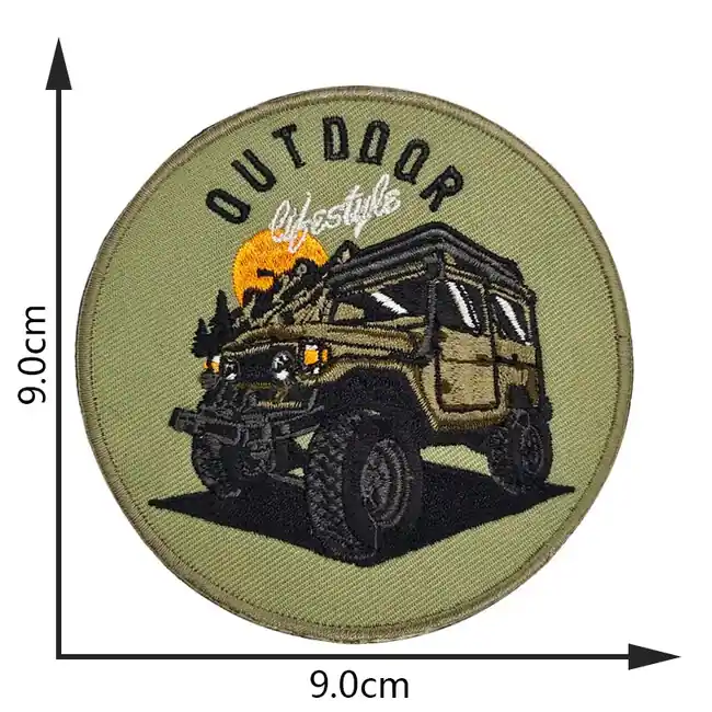 WARAGOD Vyšívaná nášivka Outdoor Lifestyle Pouze Dnes