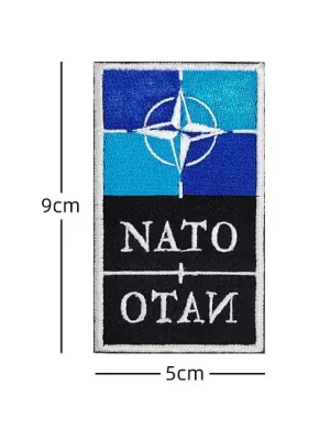 WARAGOD Vyšívaná nášivka NATO 05 Nakupujte Hned