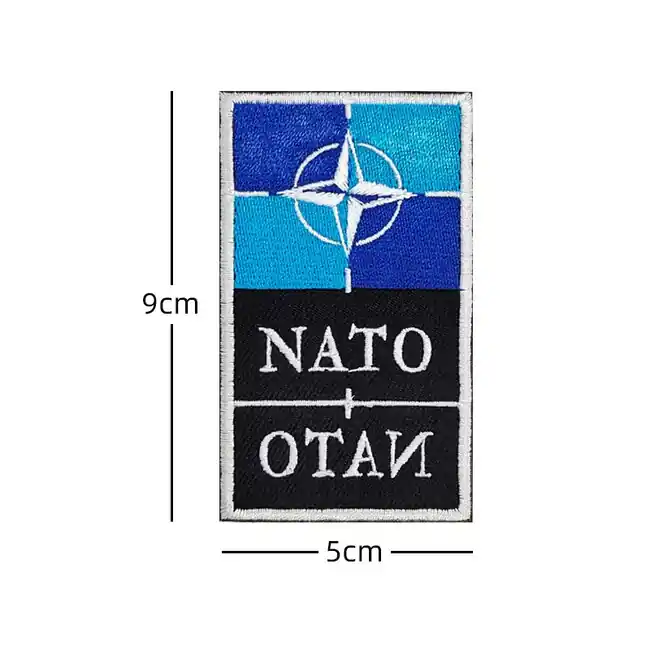 WARAGOD Vyšívaná nášivka NATO 05 Nakupujte Hned