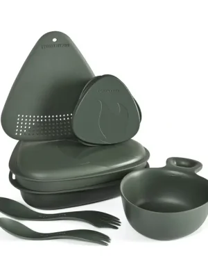 Vysoce Kvalitní LIGHT MY FIRE Outdoor MealKit 2.0, zelená