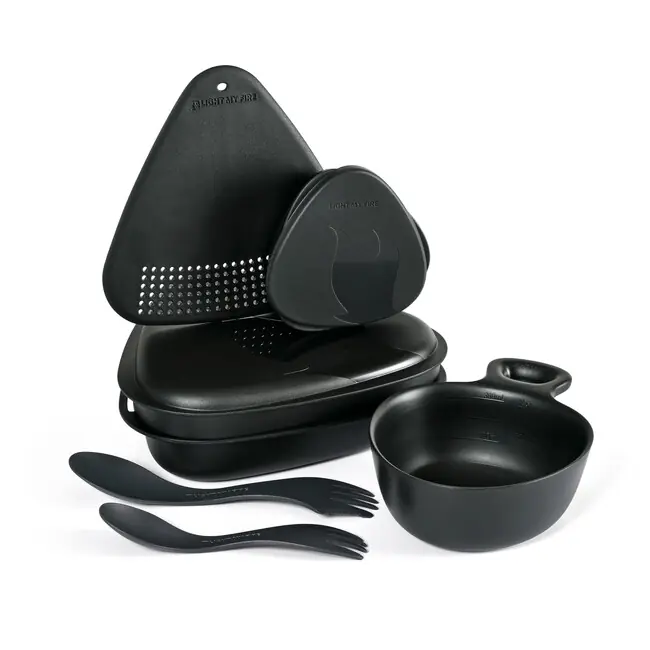 LIGHT MY FIRE Outdoor MealKit 2.0, černá Pouze Dnes