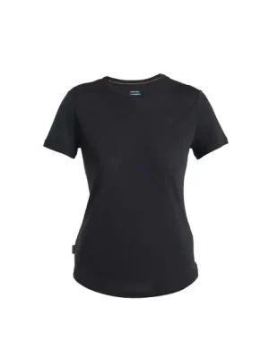 Vysoce Kvalitní Dámské tričko Icebreaker Merino s krátkým rukávem 125 Cool Lite Sphere III, Black