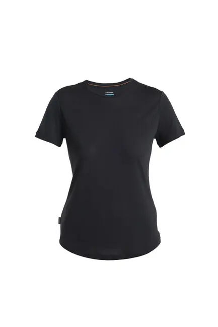 Vysoce Kvalitní Dámské tričko Icebreaker Merino s krátkým rukávem 125 Cool Lite Sphere III, Black