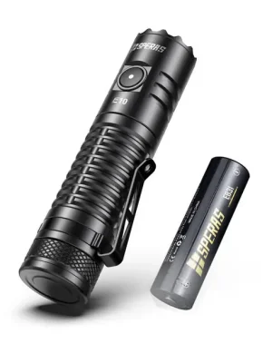 Značkový Svítilna Speras E10 1300LM 175M Outdoor Camping EDC