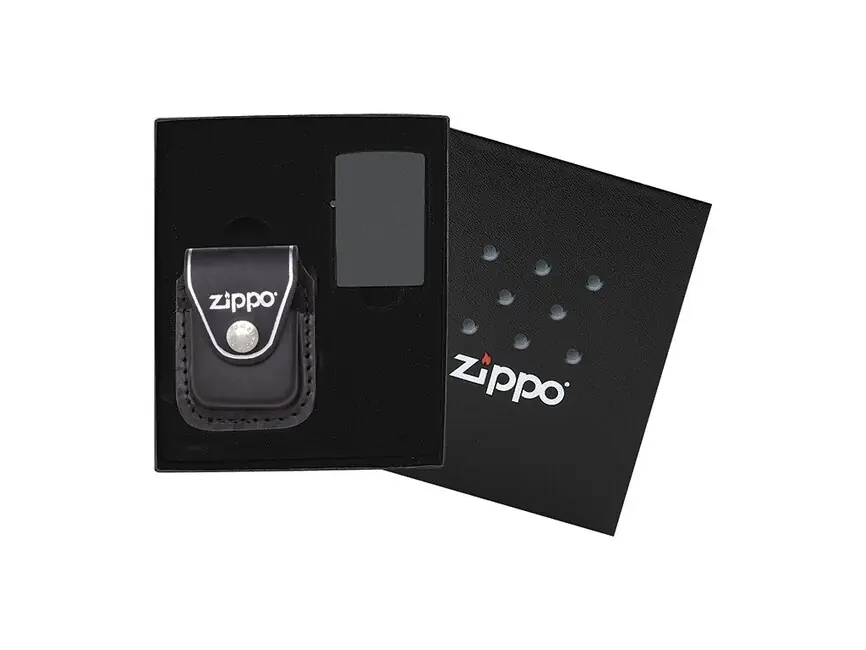 Bezpečná Platba Dárková krabička Zippo s černým pouzdrem