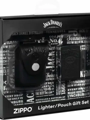 Bezpečná Platba Pouzdro Zippo + sada zapalovačů Jack Daniels