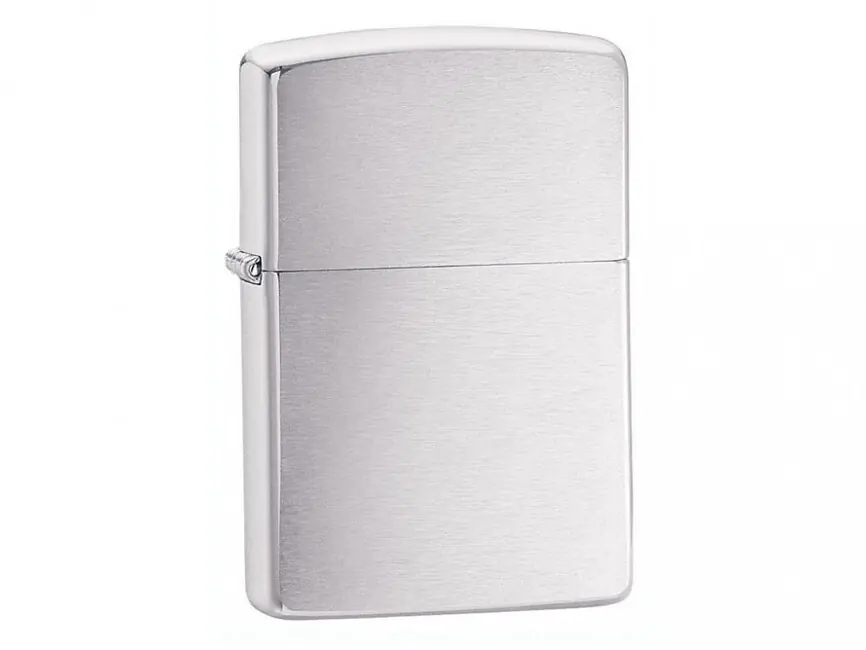 Levný Benzínový zapalovač Zippo, broušený chrom