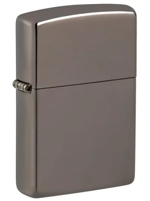 Benzínový zapalovač Zippo, černý led Značkový