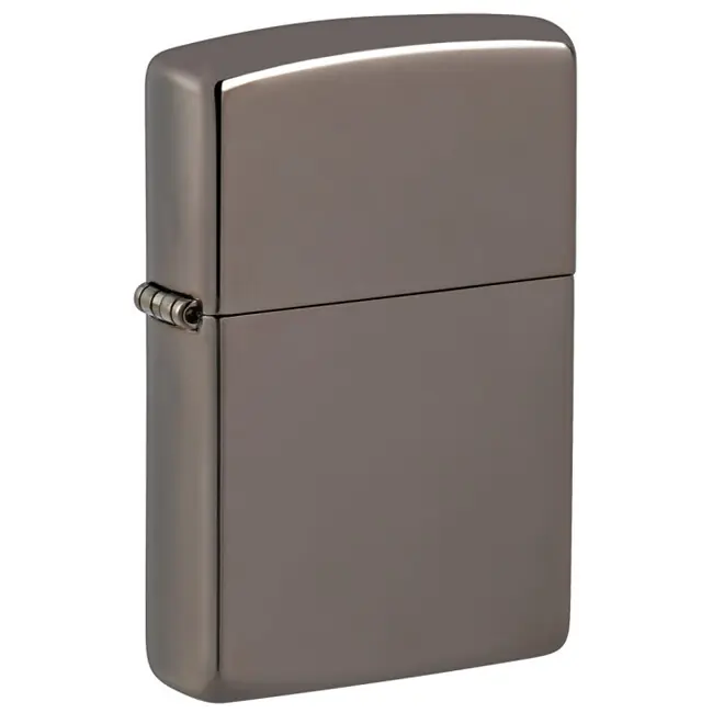 Benzínový zapalovač Zippo, černý led Značkový