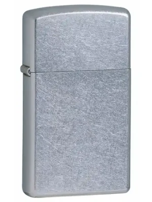 Benzínový zapalovač Zippo, slim street chrome Vysoce Kvalitní
