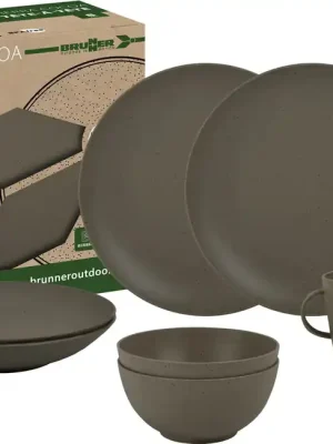 Brunner Sada kempingového náčiní, hnědá Kup Teď