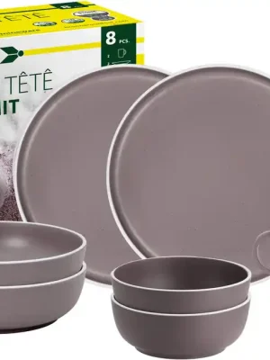 Akční Cena Brunner Sada kempingového náčiní, fialová