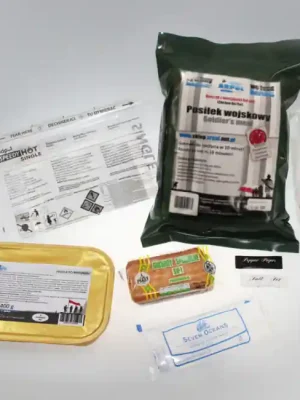 Cenový Hit Arpol Vojenská potravinová dávka kuřecí maso se zeleninou hot pot, set 5, 350 g