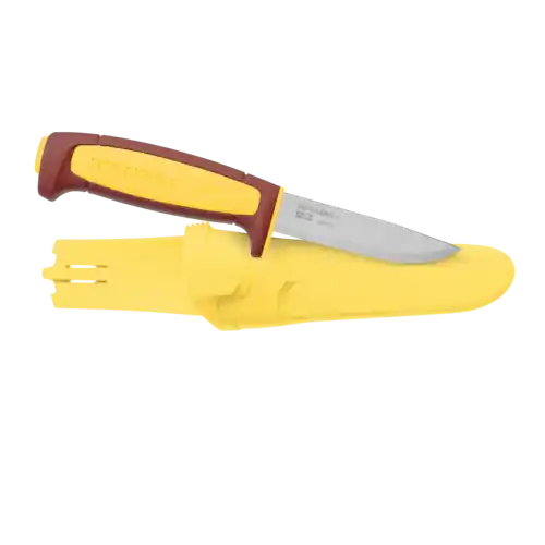 Morakniv Outdoorový nůž Basic 511 Limited Edition 2023 (C), žlutá/červená Vysoce Kvalitní