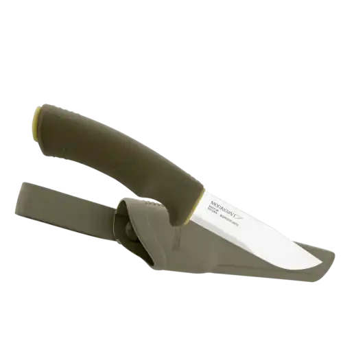 Morakniv Outdoorový nůž Bushcraft Forest, olivově zelený Bezpečná Platba
