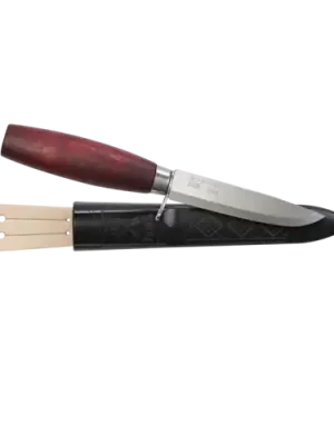 Outdoorový nůž Morakniv Classic No 2F Finger Guard, červený Výhodná Nabídka